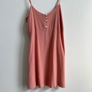 Arizona Jean Co. Babydoll Dress, Pink, Size Medium